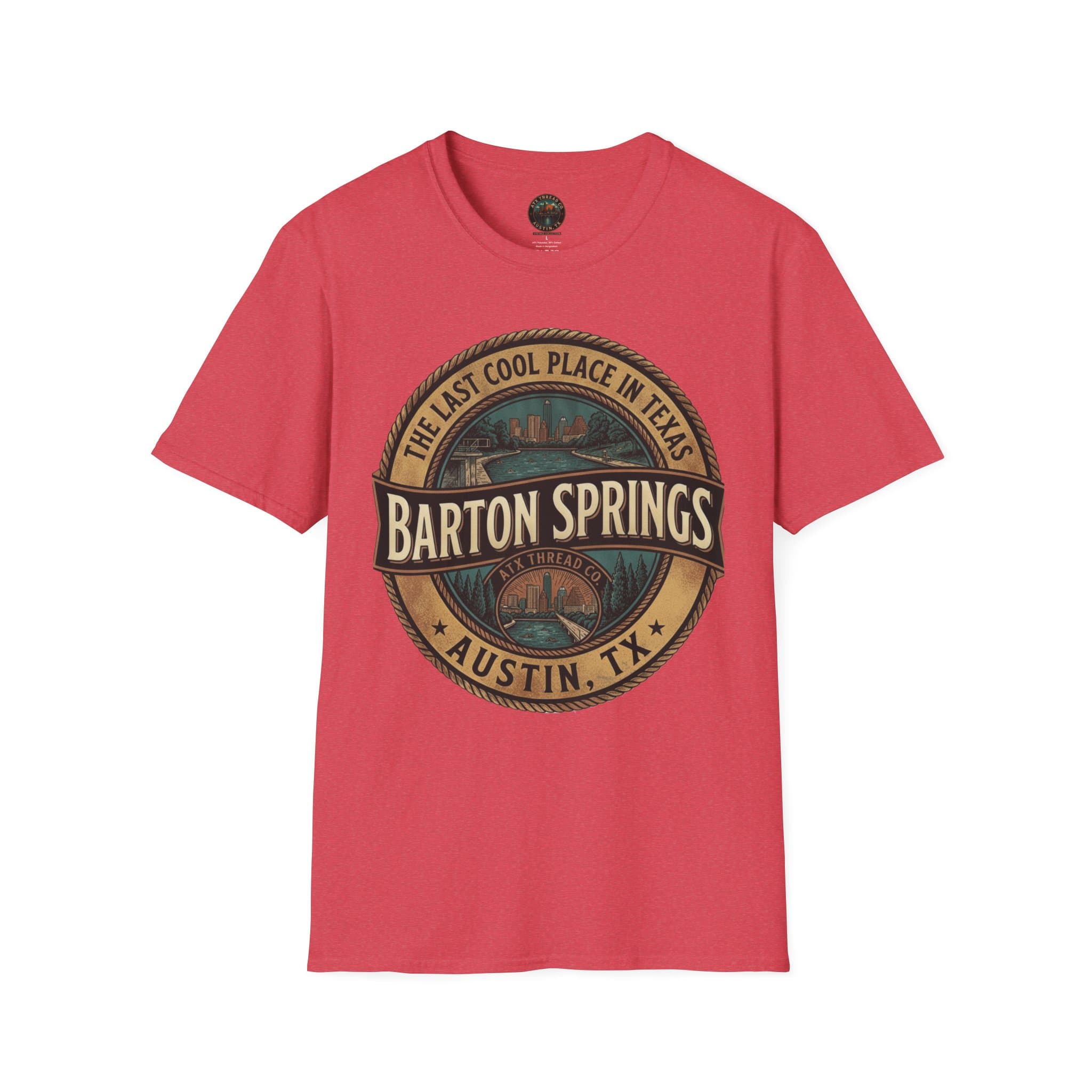 The Last Cool Place in Texas Barton Springs tee